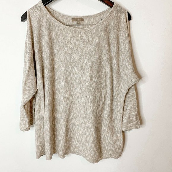 Lilla P Tops - SOLD! Lilla P Long Sleeve Slits Sweater XL